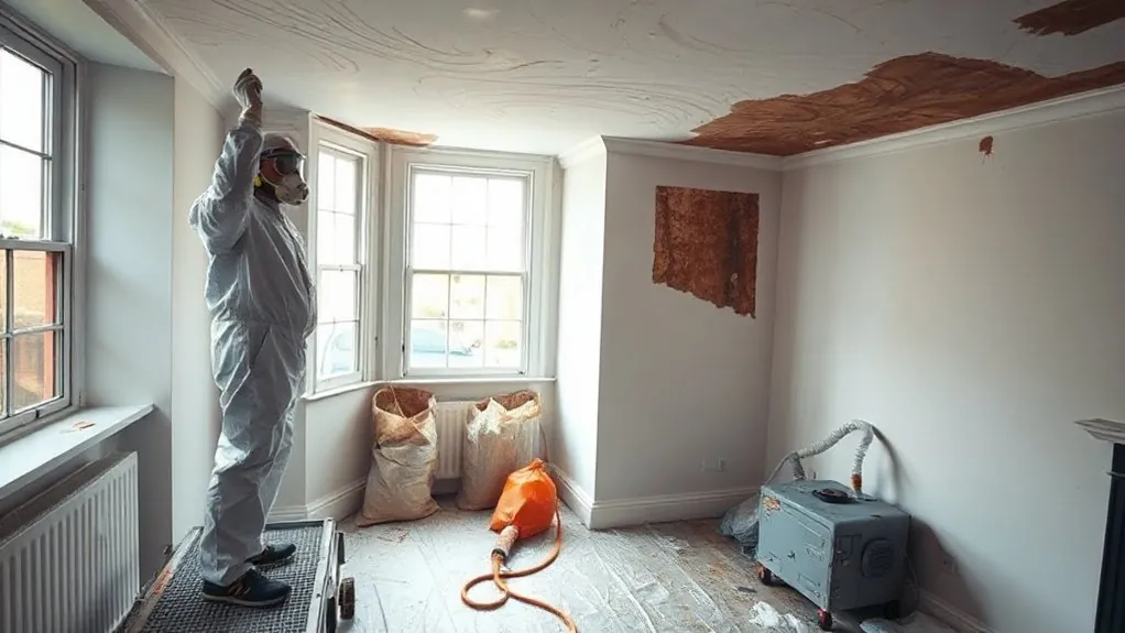 Asbestos Artex Removal in West Ealing — HSE-licensed specialists