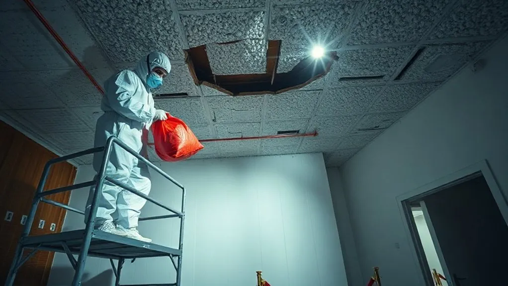 Asbestos Ceiling Removal in West Ealing — HSE-licensed specialists