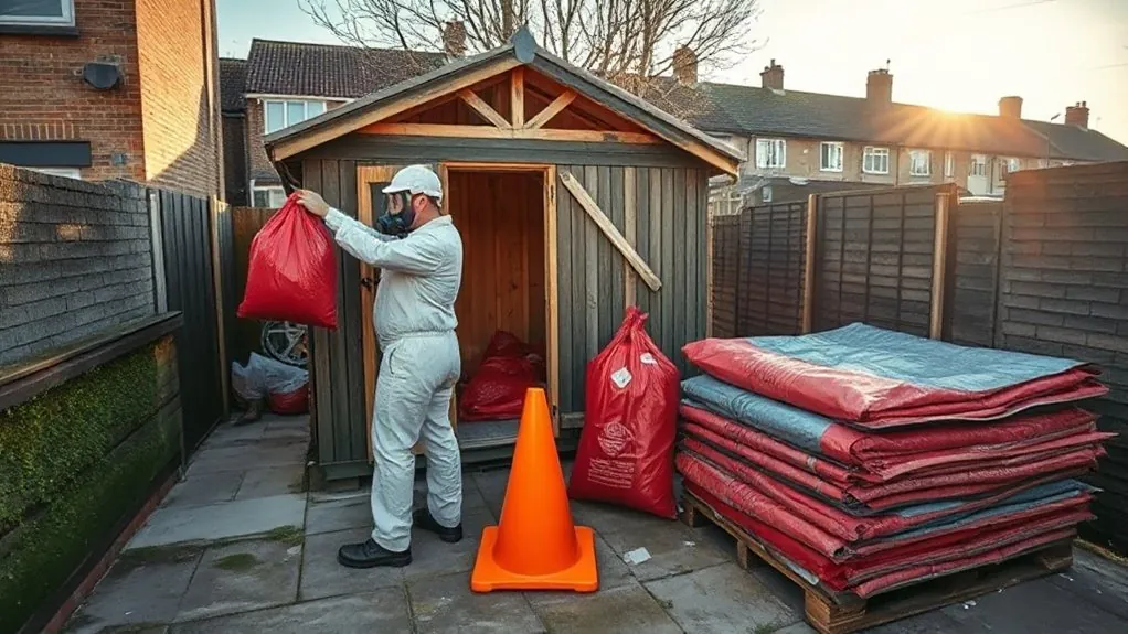 Garage & Shed Roof Removal in West Ealing — HSE-licensed specialists
